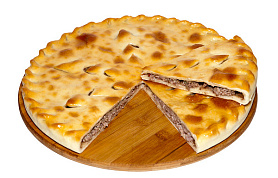 Пирог с мясом, сыром и болгарским перцем 1000